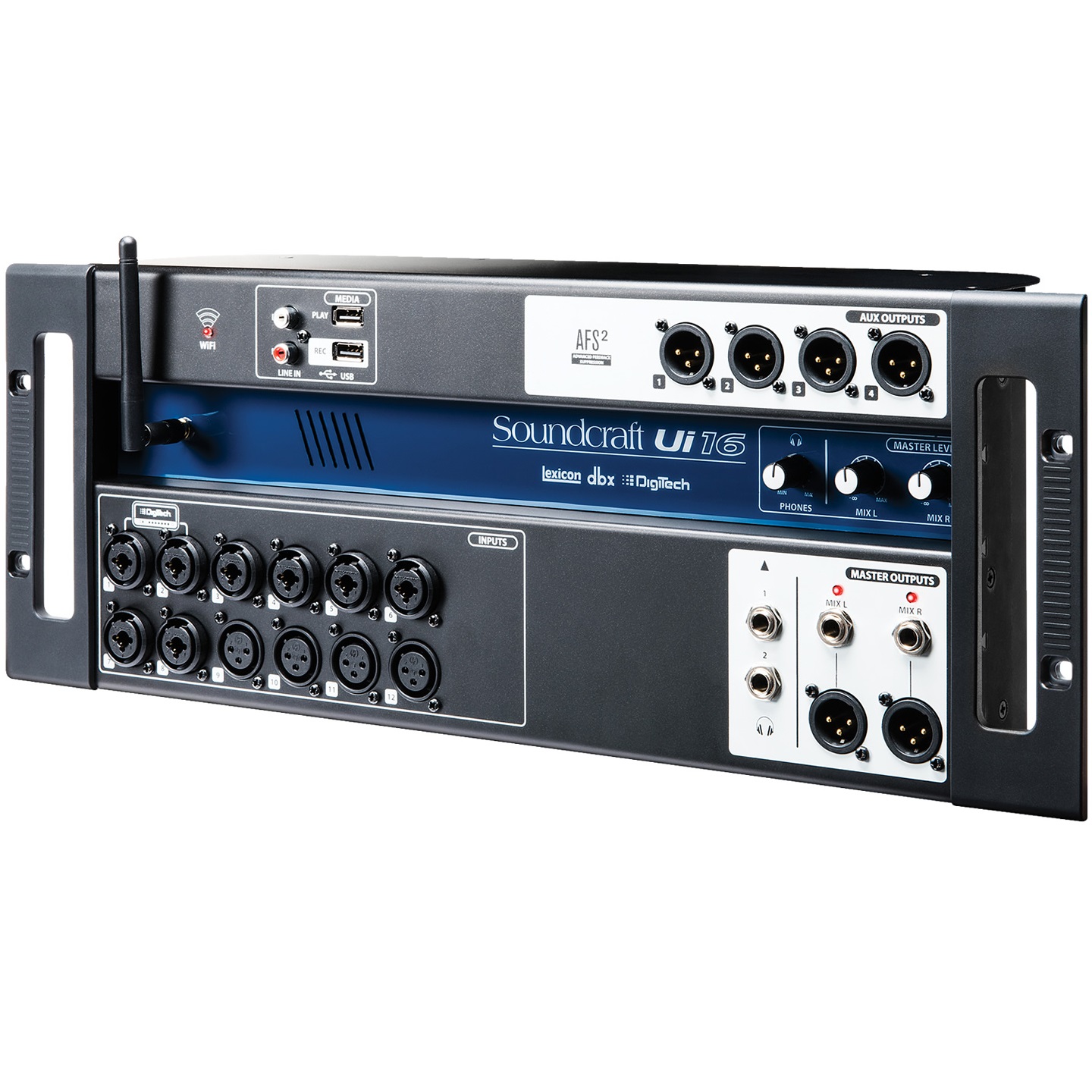 AUDIOIBIZA MESA DE MEZCLAS DIGITAL SOUNDCRAFT UI 16